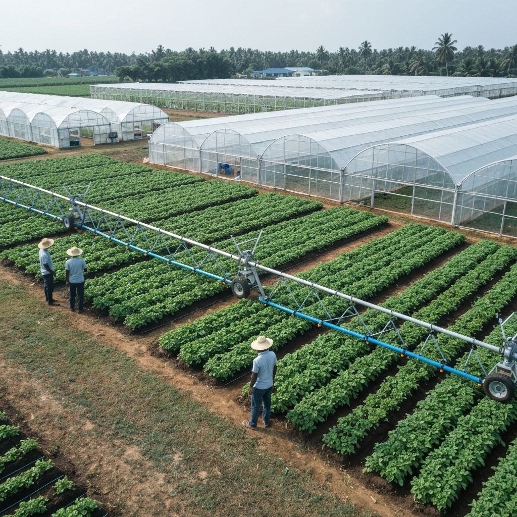 Modern farming technology